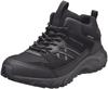 Sneakers Walking Shoes Waterproof Wide Trekking 6E MTR 0130 Cm [Achilles] Men's Black/Black 26.0