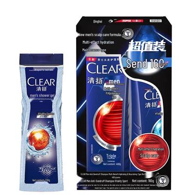 Набор: Гель для душа Clear Active Sport и Шампунь против перхоти