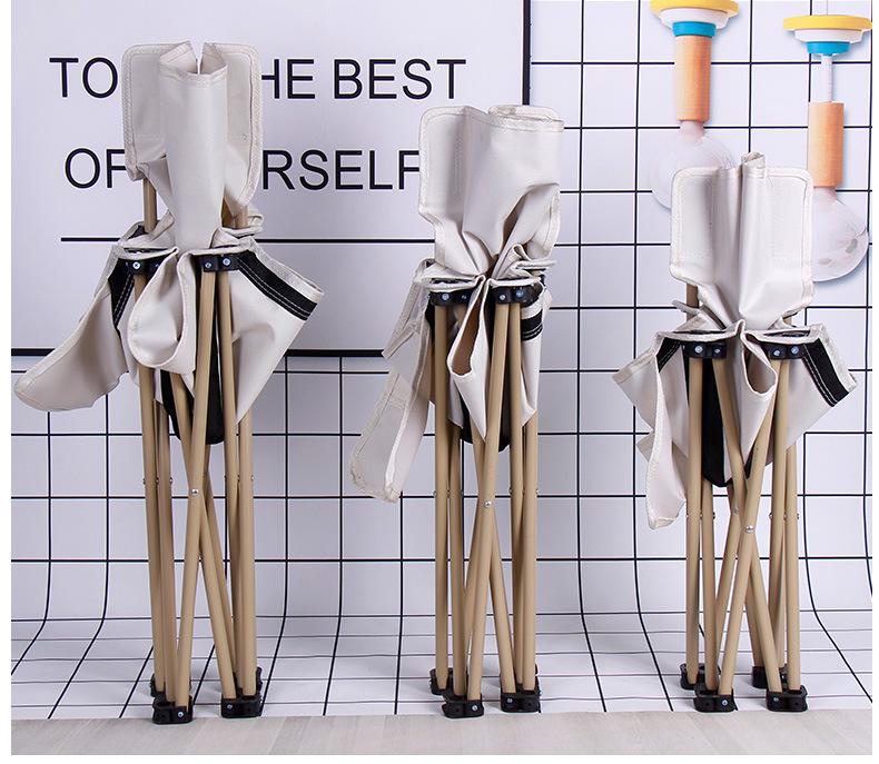 Портативный складной стул для кемпинга на открытом воздухе с индивидуальным логотипом — идеально подходит для рыбалки, рисования и весенних вылазок на природу