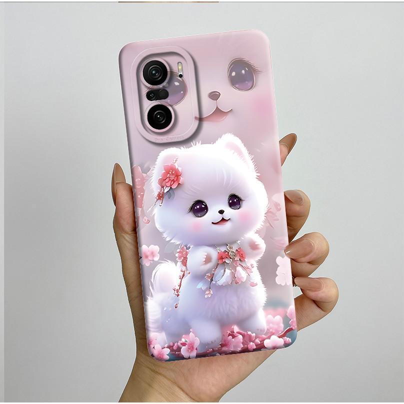 Чехол для телефона Xiaomi Poco F3 Модный Эстетичный Стиль Мягкий Жидкий Силикон Ударопрочный Защитный Задние Крышки Противоскользящие Fundas Сумка