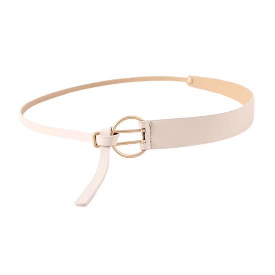 Imitation Leather Women Belt Adjustable Waist Circumference Dress Shirt Coat Waistband Fashion Accessories