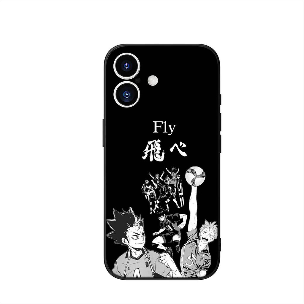 Чехол для телефона Haikyuu Хинаты Атаки Волейбол для Apple iPhone 17 16 15 11 Pro XS Max XR 6 7 8 Plus + SE 2020 5 16E