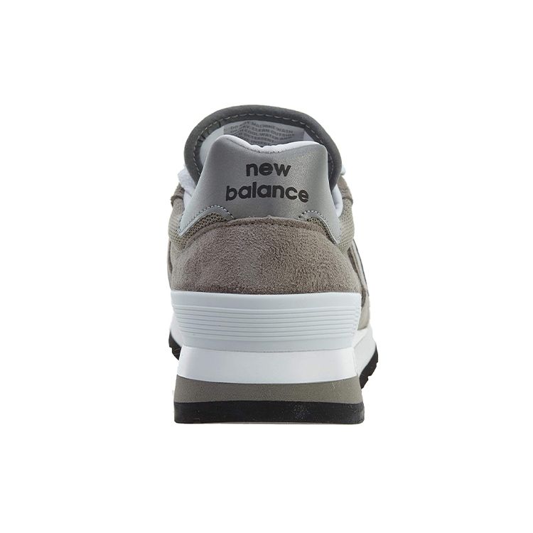 New Balance 995 Made In USA Серые серебристые кроссовки унисекс Белые M995GR