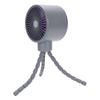 Battery Operated Stroller Digital Diaplay 360 Degree Oscillation Fan Tripod Clip On Flexible Fan 4000mAh