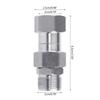 Аксессуар для мойки высокого давления 3/8'' NPT Наружная резьба/M22 14 мм Поворотное соединение Нержавеющая сталь Быстросъемный соединитель Антикоррозийный