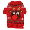 Dog Snow Sweaters Thickening New Year Christmas Dog Holiday Sweaters for Small Medium Dogs XXL Red