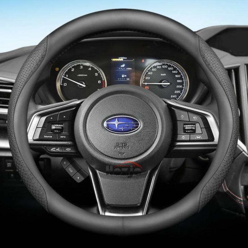 Чехол на руль автомобиля из карбоновой замши для Subaru BRZ Outback WRX XV Legacy Crosstrek Impreza Forester Аксессуары