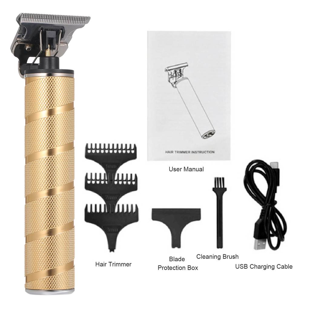 Portable Hair Clipper Hair Trimmer Hair Cutter Rechargeable Hair Shaver USB Recharging