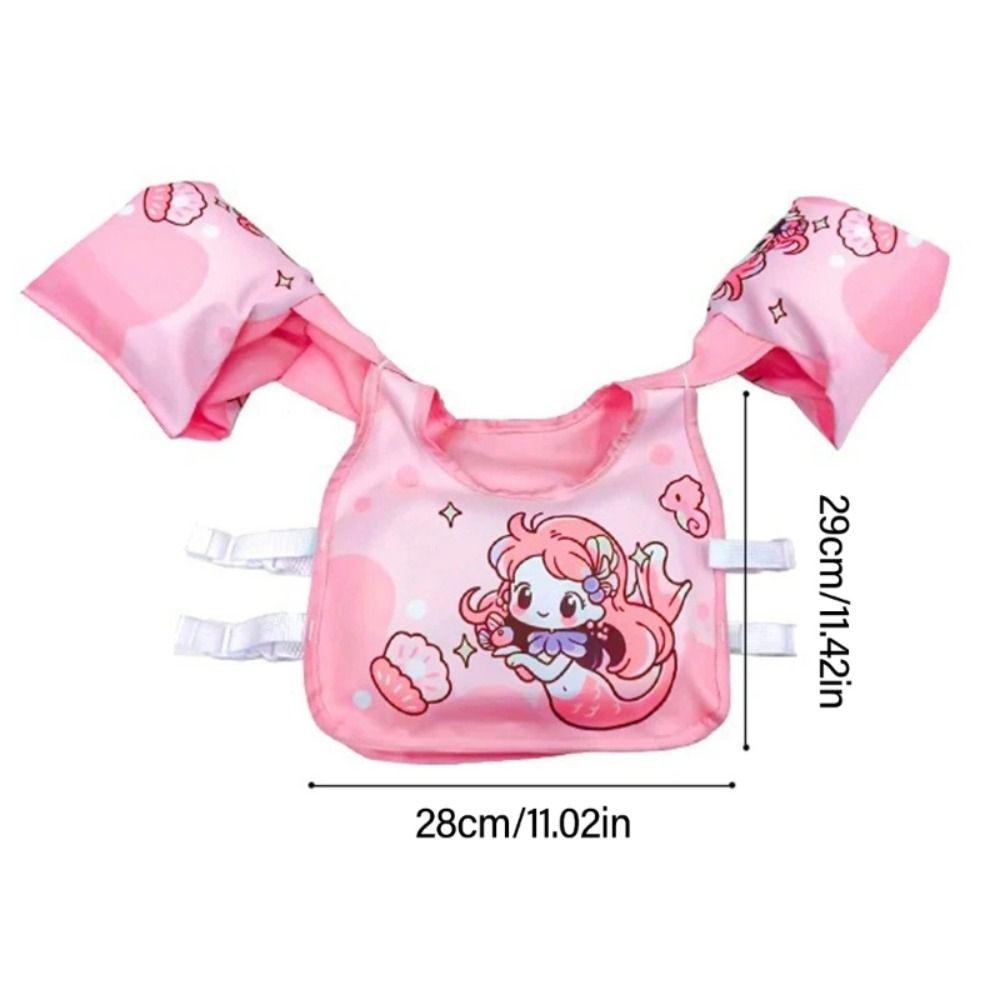 Куртки для плавания с защитой от опрокидывания для детей Регулируемый жилет для плавания без надувания для детей