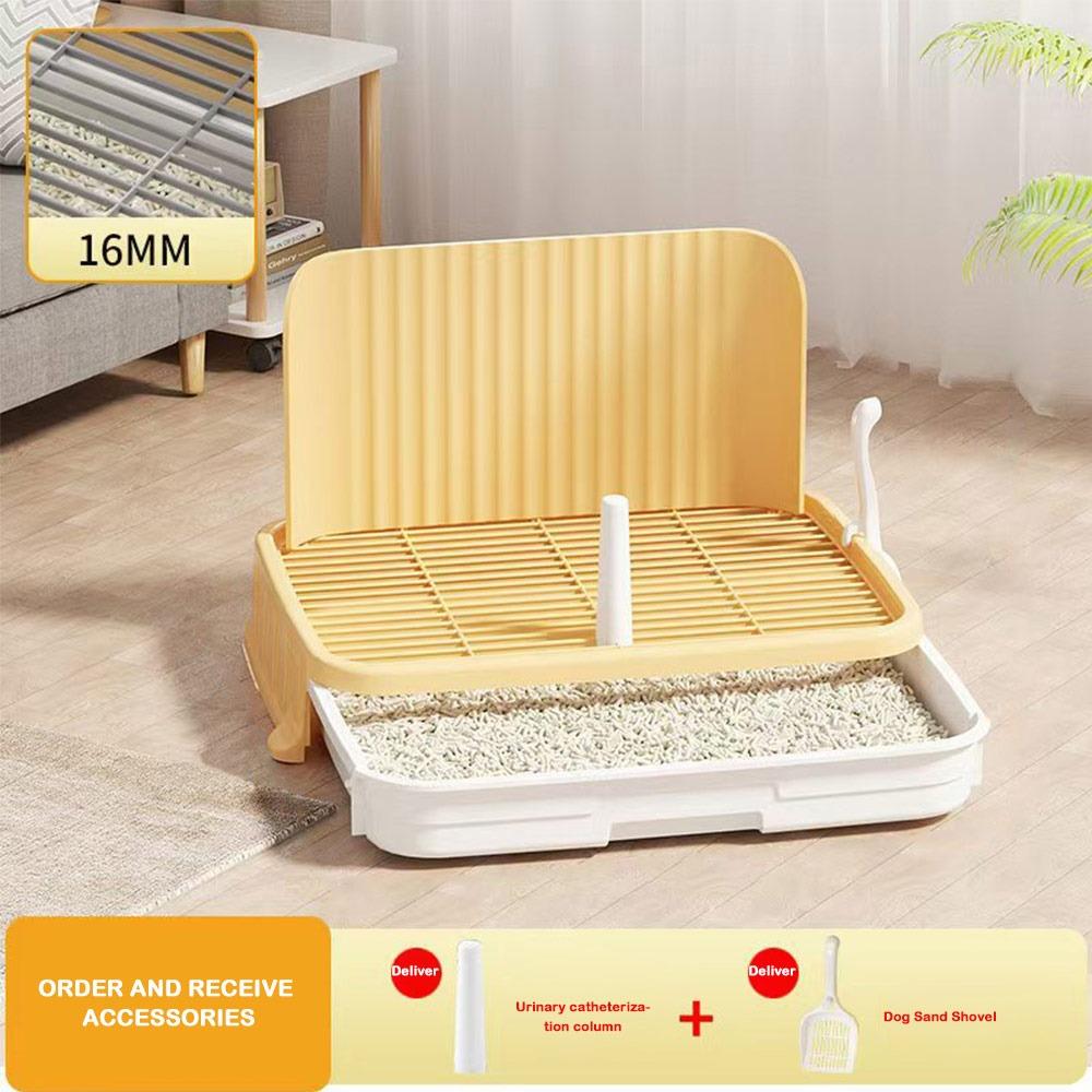 Anti-stepping on Shit Dog Urine Pot Splash-proof Dog Potty New Dog Toilet  Small and Medium Dogs