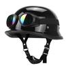 Retro Motorcycle Helmet German Vintage Moto Helmet Fashion Capacete De Moto Men Women Casco Moto DOT Certification Half Helmet