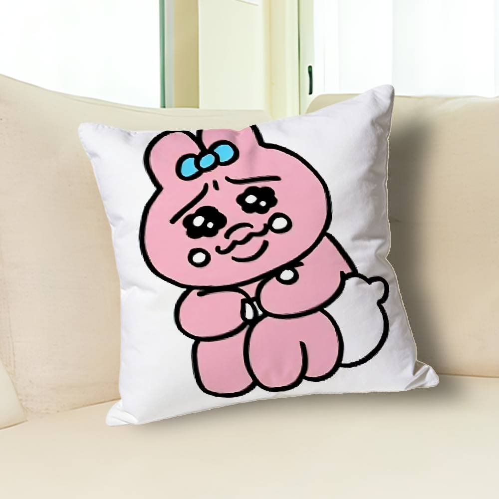 Cute O-Opanchus-S Pillow Cases for Bedroom Living Room Sofa Home Decor Polyester Cushion Cover with Zipper