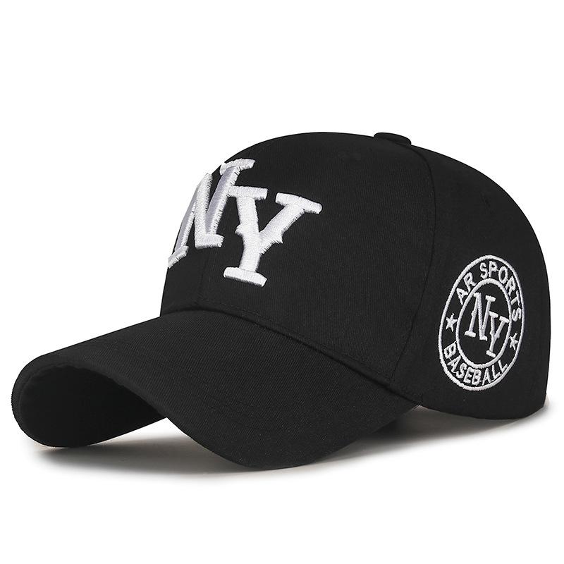 Весна и осень мужская и женская бейсболка того же тренда хардтоп классическая спортивная вышитая буква регулируемый козырек