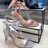 Fashion The Stunning Fairy-Like Style Bow-Tie Lace-Up High Heels For Women A New Summer Style Of Elegant Pink One-Strap Thin Heel Sandal