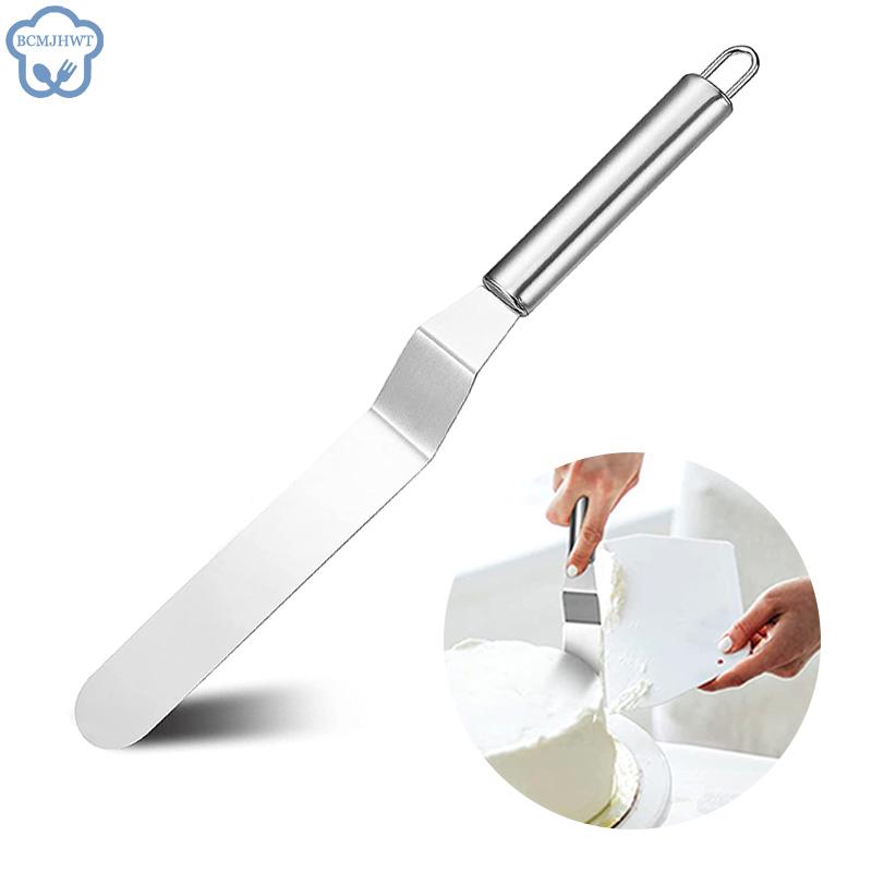 1pcs 12 Inch Stainless Steel Cake Spatula Butter Cream Icing Frosting Knife Smoother Kitchen Pastry Cake Decoration Tools
