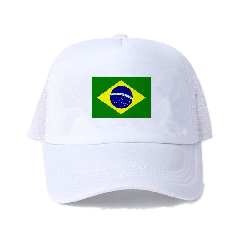 Men Women Football Brazil Team Snapback Cap 2018 Brazil Fan Soccer Sports Cap Yellow Green Brazil National Parrot Flag Hat YY456