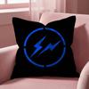 Lightning F-Fragment Design Cushion Cover Multi-Scene Pillow Cover for Home & Car - Reversible, Soft & Durable for Daily Use