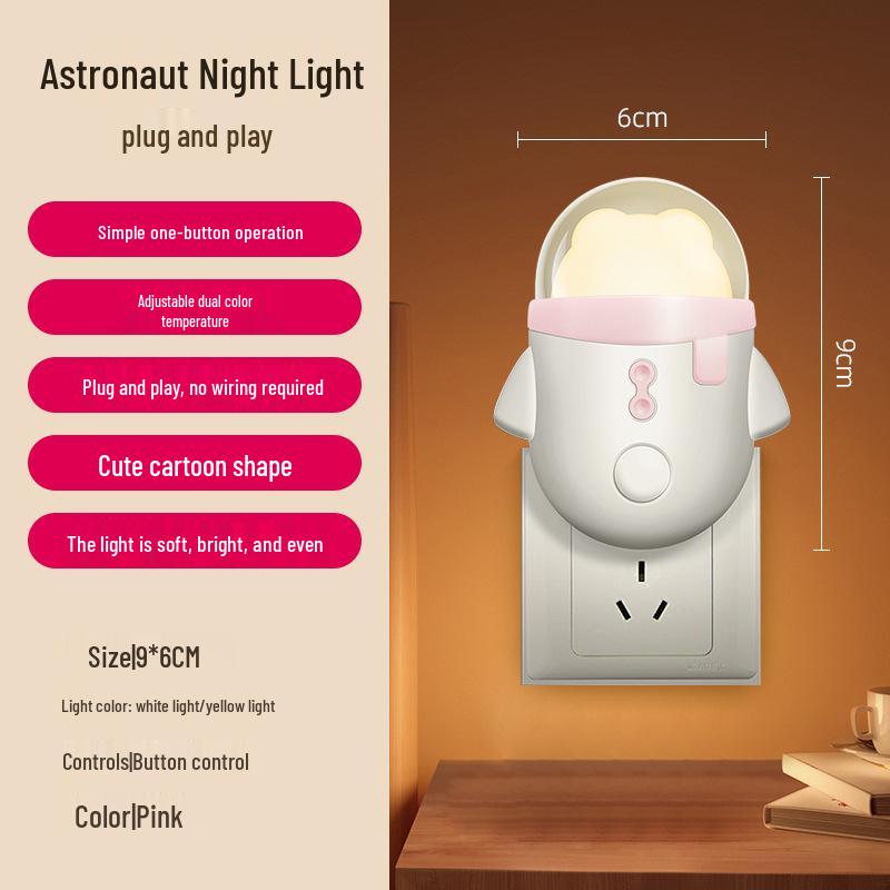 Smart Voice-Controlled Eye-Protecting Night Light with Remote and Wake-Up Feature for Energy-Saving Bedroom Ambiance.