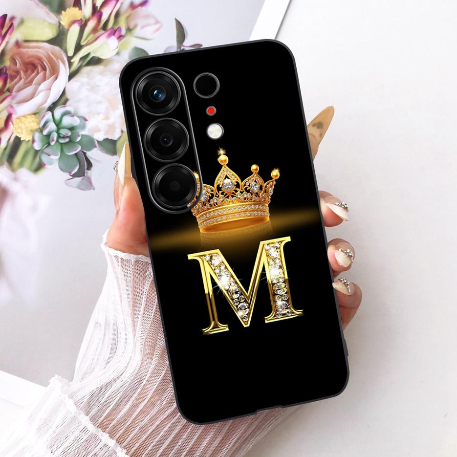 Чехол для Tecno Camon 50 4G CN5 Роскошный чехол с буквами-коронами Мягкий ТПУ чехол для телефона для Tecno Camon 50 Pro 4G CN5c Camon50 Fundas Сумки