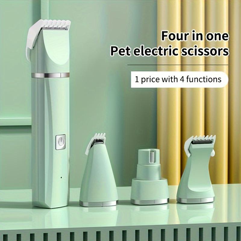 Four-in-One Electric Pet Hair Grooming Trimmer Professional Rechargeable Dog Pet Groomer Professional Rechargeable Dog Hair Clipper