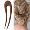 Handmade Sandalwood Hair Pin Hair Accessories Smoothly Wood Hairpin For Wedding Party Daily Use Hair Stick For Women