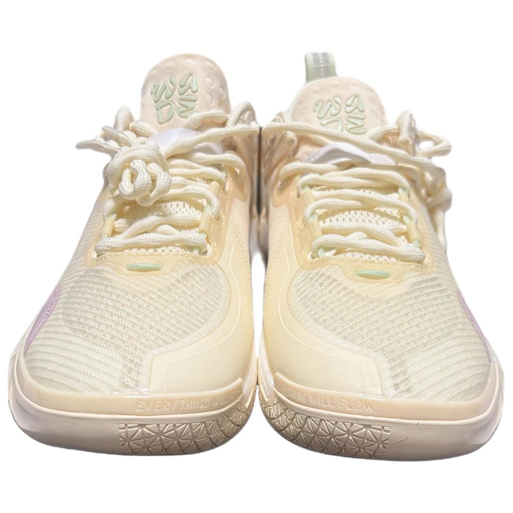 Li Ning Wade Phantom 6 спортивные удобные универсальные простые нескользящие износостойкие низкие баскетбольные кроссовки мужские бежевые ABPV021-2