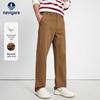 Мужские 2025 Осень/Зима Слегка Свободные Прямые Повседневные Брюки для Поездок