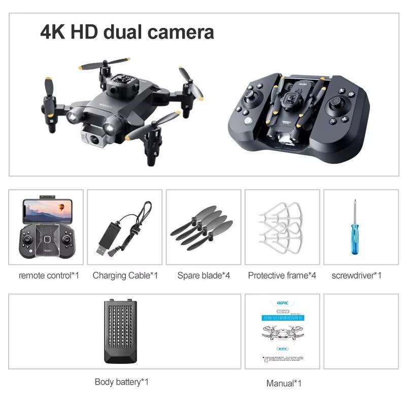 Новый Mini V30 Drone 4K Professional HD Аэрофотосъемка с двумя камерами Бесщеточный четырехроторный детский подарочный игрушечный самолет