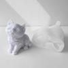 Милая Силиконовая Форма для Мыла в Форме Кошки DIY Силиконовые Формы для Свечей DIY Форма для Глины Силиконовые Формы для Изготовления Мыла Силиконовый Материал