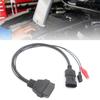 Diagnostic Convertor, 3 Pin to 16Pin OBD2 Auto Car Diagnostic Adapter Cable Replacments For Car