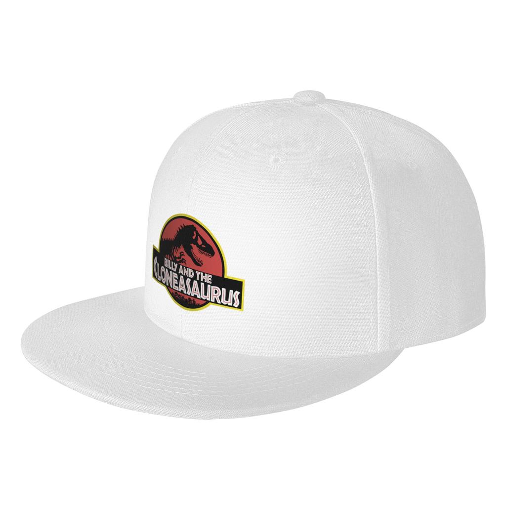 Fashion Billy and the Cloneasaurus Flat Brim Sun Hat Holiday Travel Caps For Women