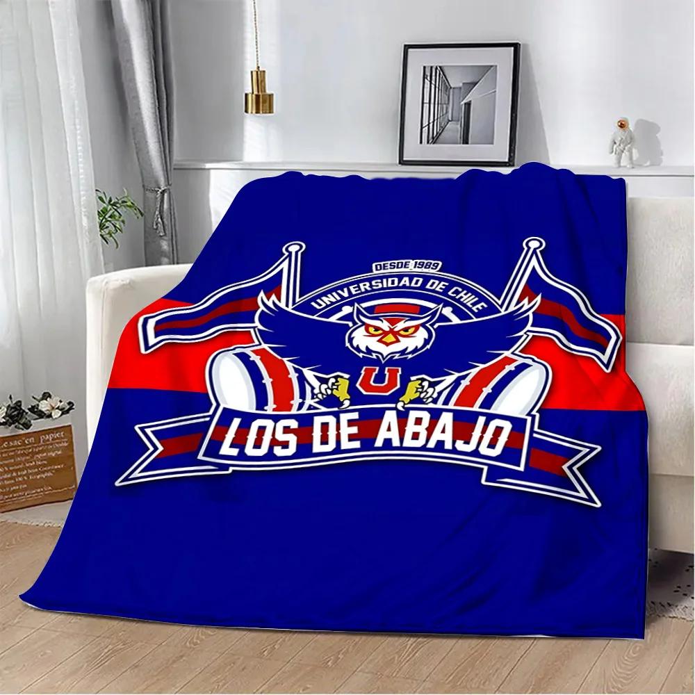 Chile Football University Printed Throw Blanket Soft Warm Perfect for Home Travel Picnic Gifts