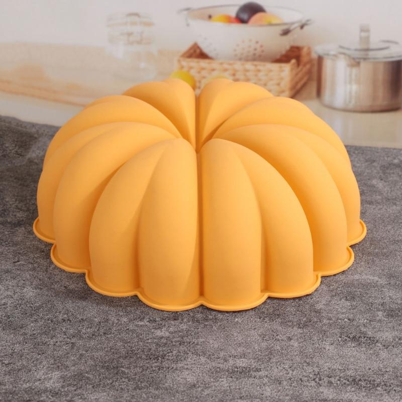 Формы для Хэллоуина из силикона: тыква, листья, для украшения Хэллоуинских тортов, форма для шоколадных конфет
