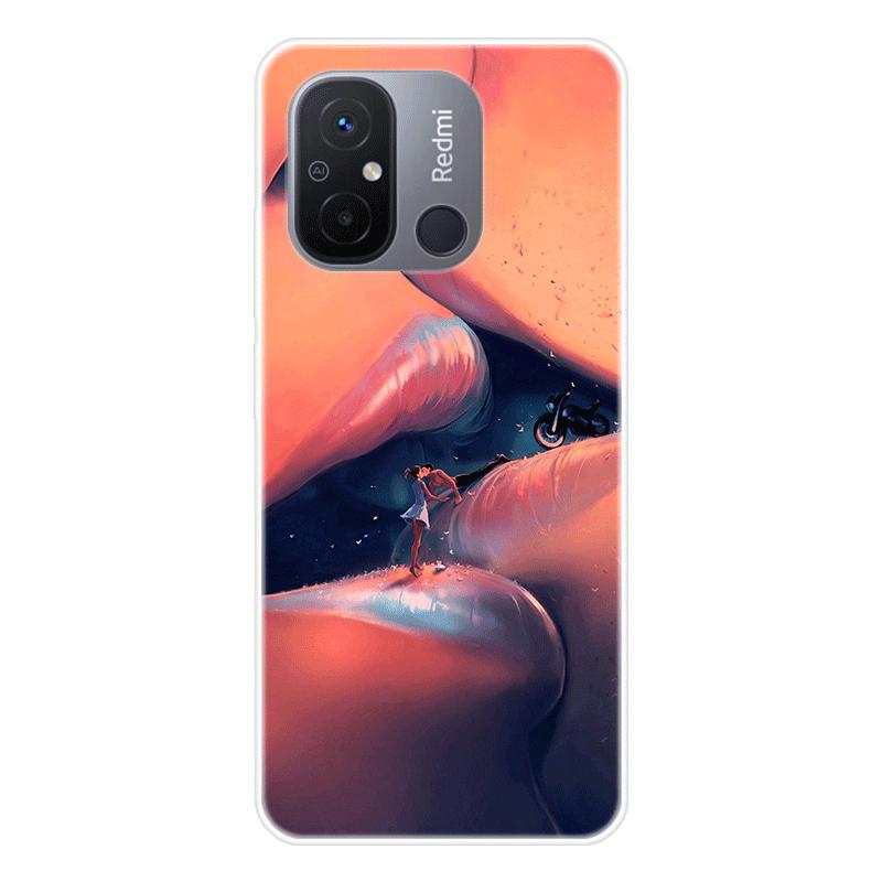 Для Xiaomi Redmi 12C 12 C Redmi12C чехол Мягкая силиконовая задняя крышка Мультяшный чехол для телефона Разнообразие