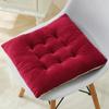 Extra Thick Fluffy Velvet Cushion Pad for Long Sitting - Large Round Chair or Floor Mat