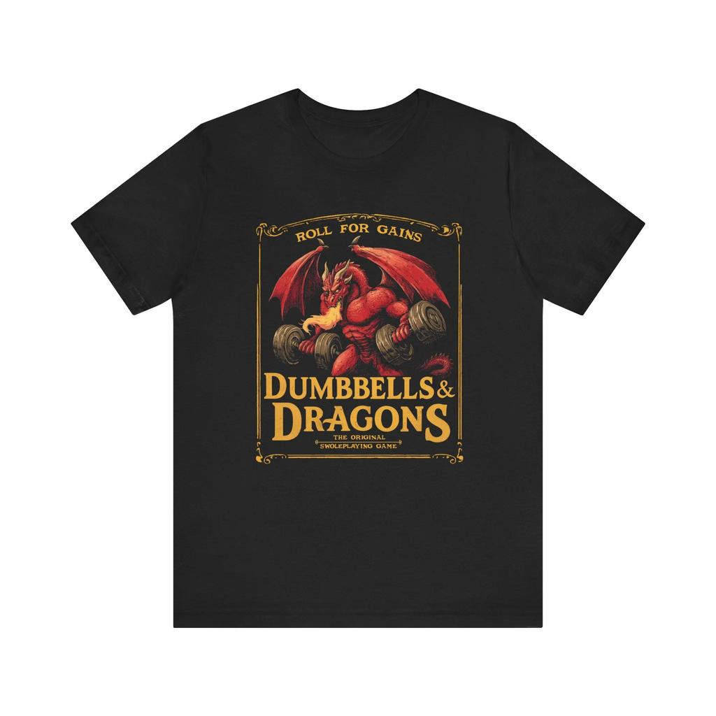 Весенний и летний веселый DnD футболка для зала DungeonDragon футболка для тренировок ретро подарок для мастера подземелий