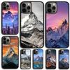 Чехол для телефона "Снежная гора" для Apple iPhone 17 Air Pro Max Plus Чехол для iPhone 17 Air 14 15 16 13 12 Max Чехол