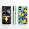 For Samsung A06 A05 A04 A03 A02 M02 Phone Cover Pretty Lemon Pattern Soft Liquid Silicone Shockproof Durable Premium Protection Case For Samsung Shell