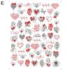 Exquisite Valentine Nail Sticker Paste Easily Long Lasting DIY