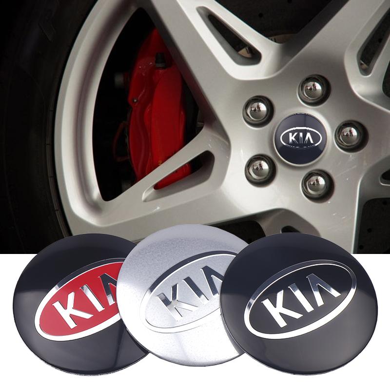 AANP1 4pcs 60MM 68MM Car Wheel Center Hub Cap Cover For KIA Sportage Niro Rio Ceed Cerato Soul Sorento Picanto Optima K K5 Sonic Forte