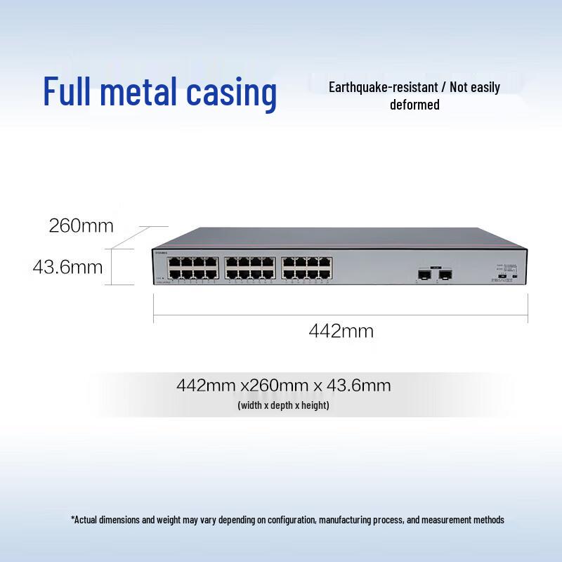 Huawei S1730S-L24P2SR-A1 24-Port Gigabit PoE Managed Switch
