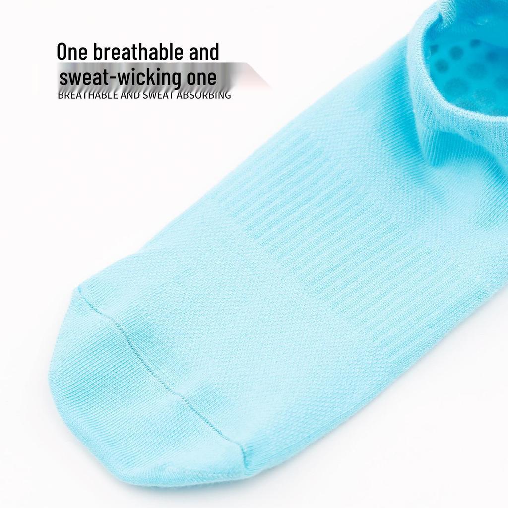 Women's Non-Slip Breathable Yoga Socks - Dot Glue Mesh Elastic Pilates Socks
