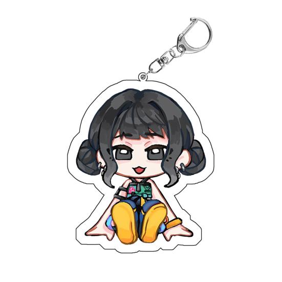 Брелок-подвеска «Охотники на ведьм» Богатая проработка персонажей Легкий портативный брелок Аниме