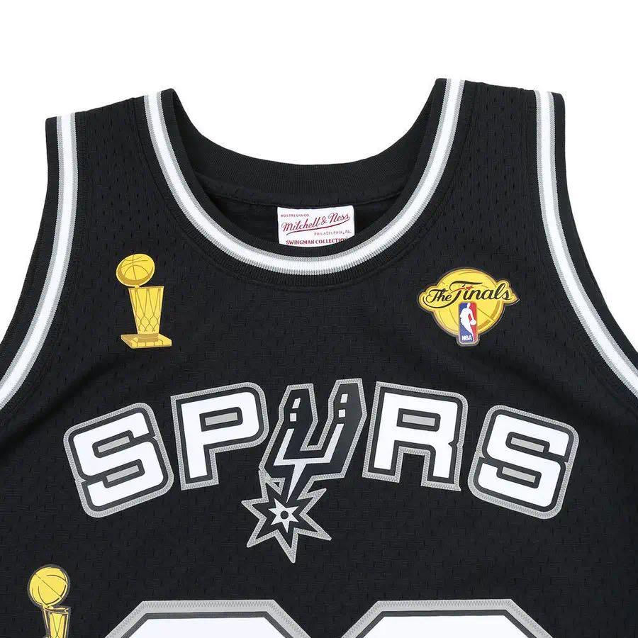 Mitchell & Ness Баскетбольная майка Мужская Черная SMJY5143-SAS02MGNBLCK