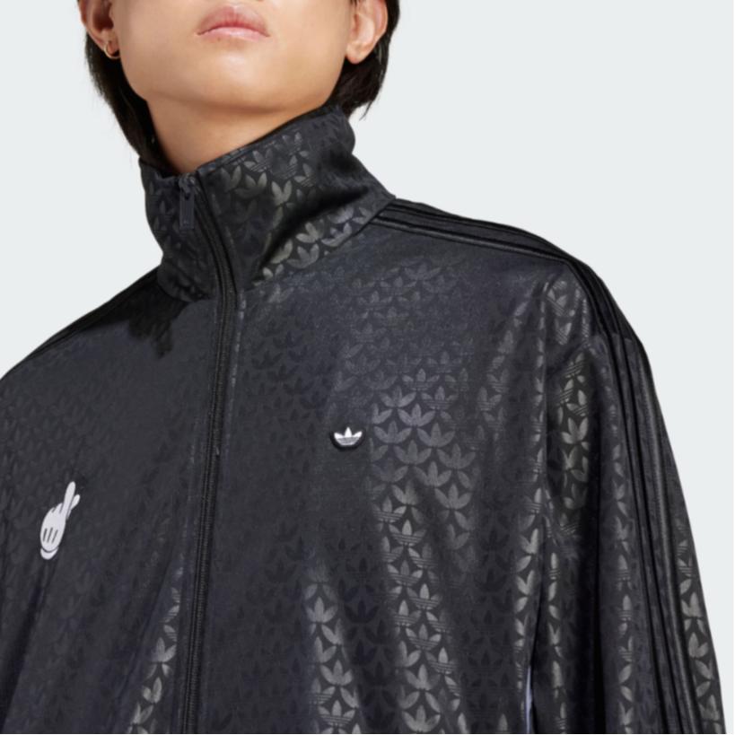 Adidas Originals x MILAOSHU,LIANMINGKUAN Mickey Mouse Jackets & Coats Men's Black IY2264