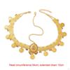 Цепочка на голову ювелирные изделия головной убор украшение для волос Бохо головные уборы аксессуары повязка на голову для выпускного