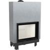 Steel Fireplace KRATKI MBA 17 kW Ø 200 Lift-up
