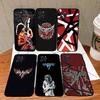 Чехол для телефона E-Eddie Van H-Halen Singer для IPhone 17 16 15 14 13 12 11 Pro Max Plus Mini Силиконовый Черный Чехол