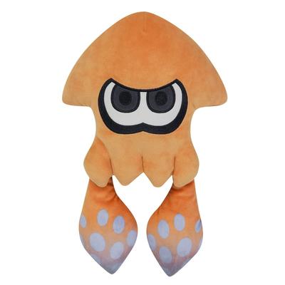 Sanei Boeki Splatoon 3 ALL STAR COLLECTION Кальмар (M) Оранжевый W26×D11×H40см Мягкая игрушка SP38