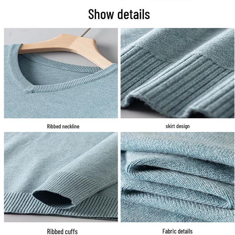 Playboy Men's Casual V-Neck Knit Pullover